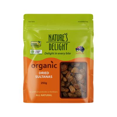 Nature's Delight Organic Dried Sultanas 250g
